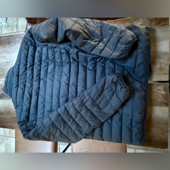 XXL Quiksilver Quilted Puffer Jacket - Black - Picture 2 of 4